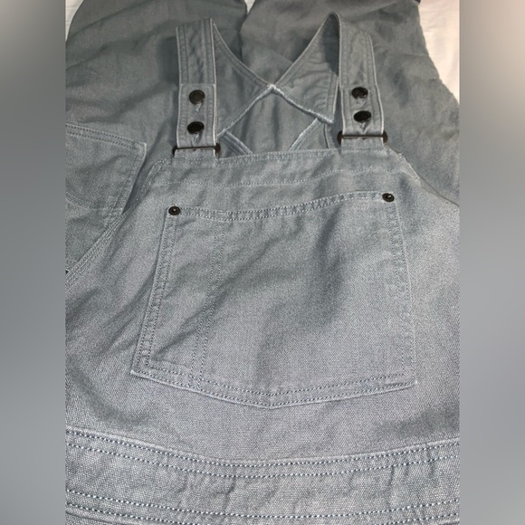 Patagonia Hemp Cotton All Seasons Bib Work Overalls Size Large - Picture 12 of 15